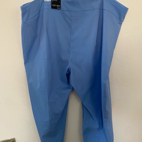Alfani Plus‎ womens pull on pants in periwinkle blue. Sz 28W. - Picture 4 of 6